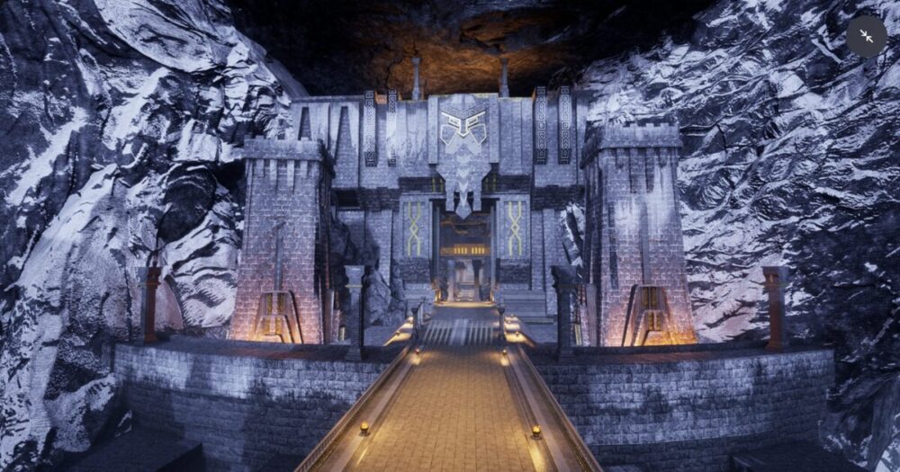 ドワーフの街並み